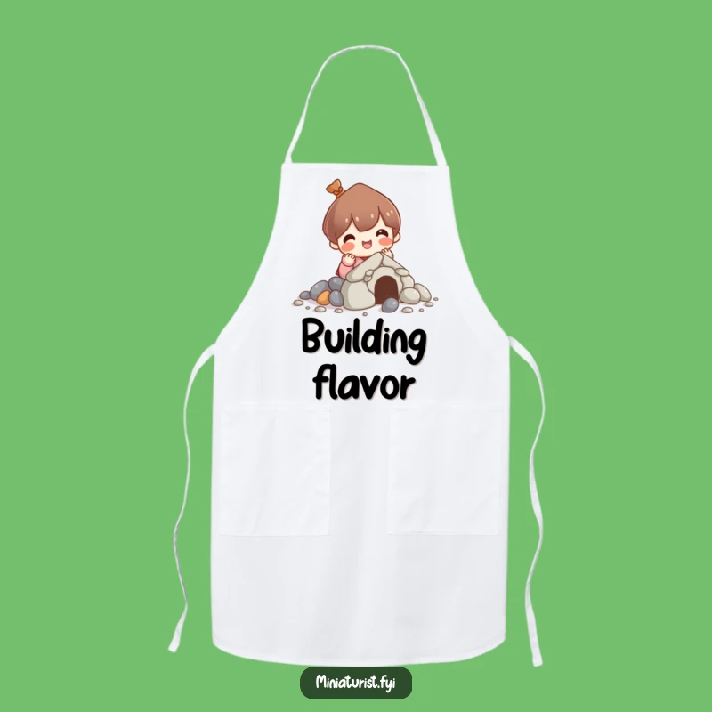 Funny Pebble House Maker Apron: Cook Up Creativity in Style
