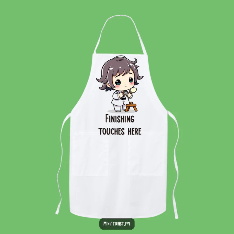 Funny Miniature Artist Apron: Protect Your Clothes with Style, Gift!