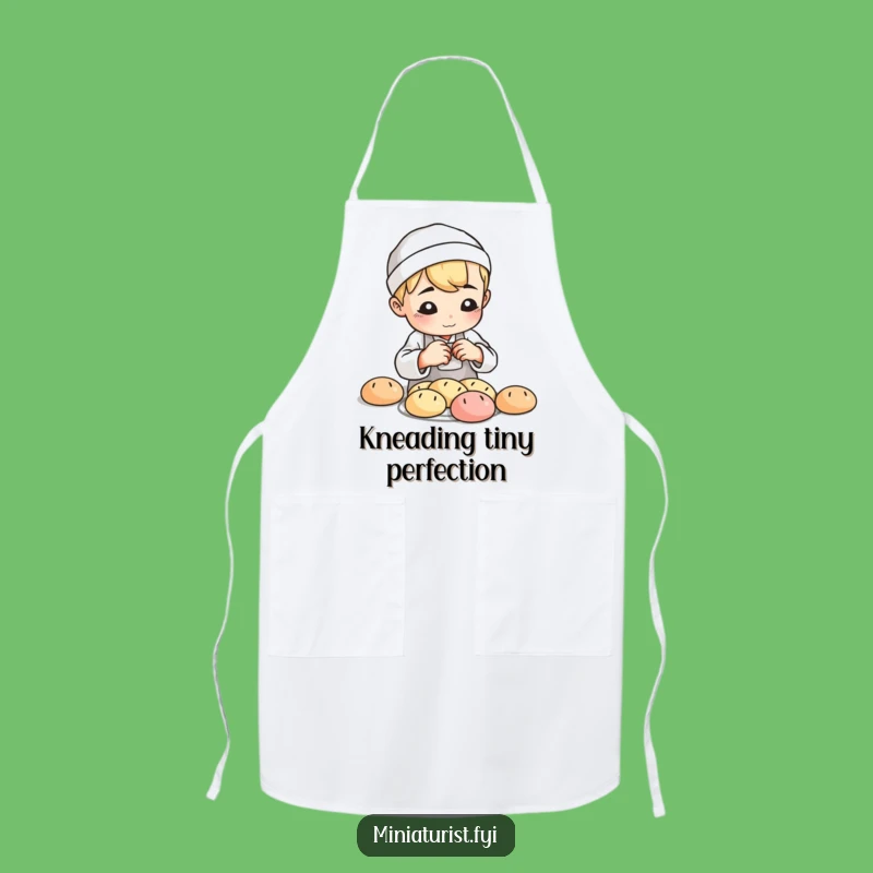 Funny Baker Loaf Apron: Bake with Playful Concentration and Style