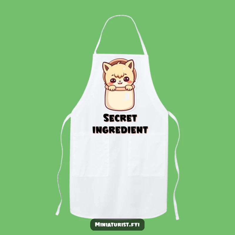 Funny Thimble Dweller Apron: Hilarious Kitchen Wear for Cheeky Cooks