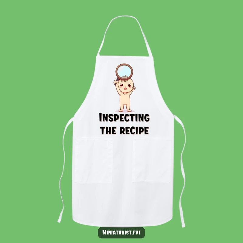 Funny Tiny Investigator Apron: Cook with Clues, Ideal Gift for Chefs