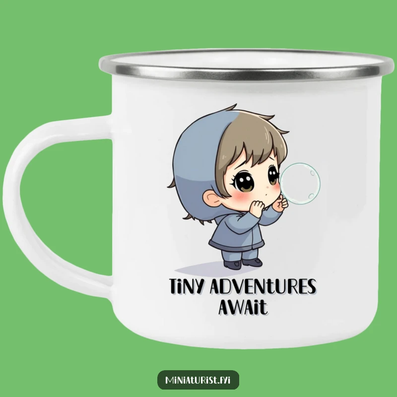 Funny Dewdrop Wonder Camping Mug - Adventure in Every Sip