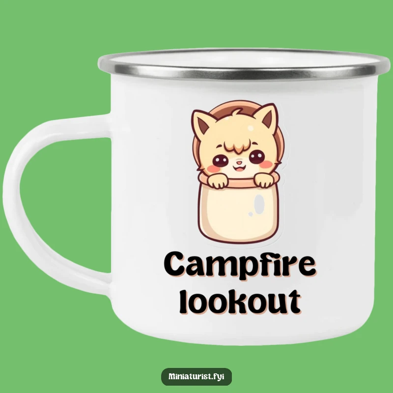 Funny Thimble Dweller Camping Mug: Hilarious Outdoor Gear for Cheeky Campers