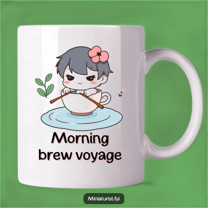 Funny Determined Mini Rowing Mug a Teacup Adventure Gift