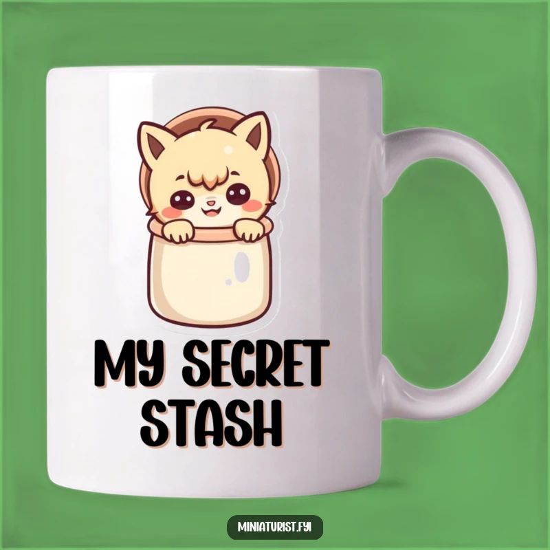 Funny Mischievous Thimble Dweller Mug: A Hilarious Gift for Tiny Trouble Makers