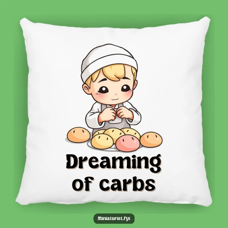 Funny Baker Loaf Pillow: Cozy Comfort Inspired by Tiny Bread