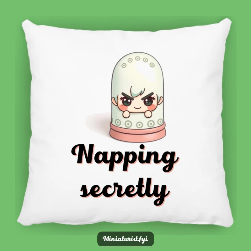 Funny Mischief Thimble Pillow – Playful Comfort with a Secret