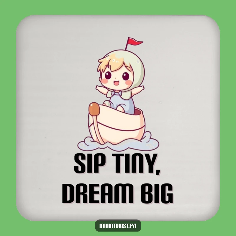 Funny Tiny Rider Coaster: Thimble Boat Protection, Hilarious Table Saver