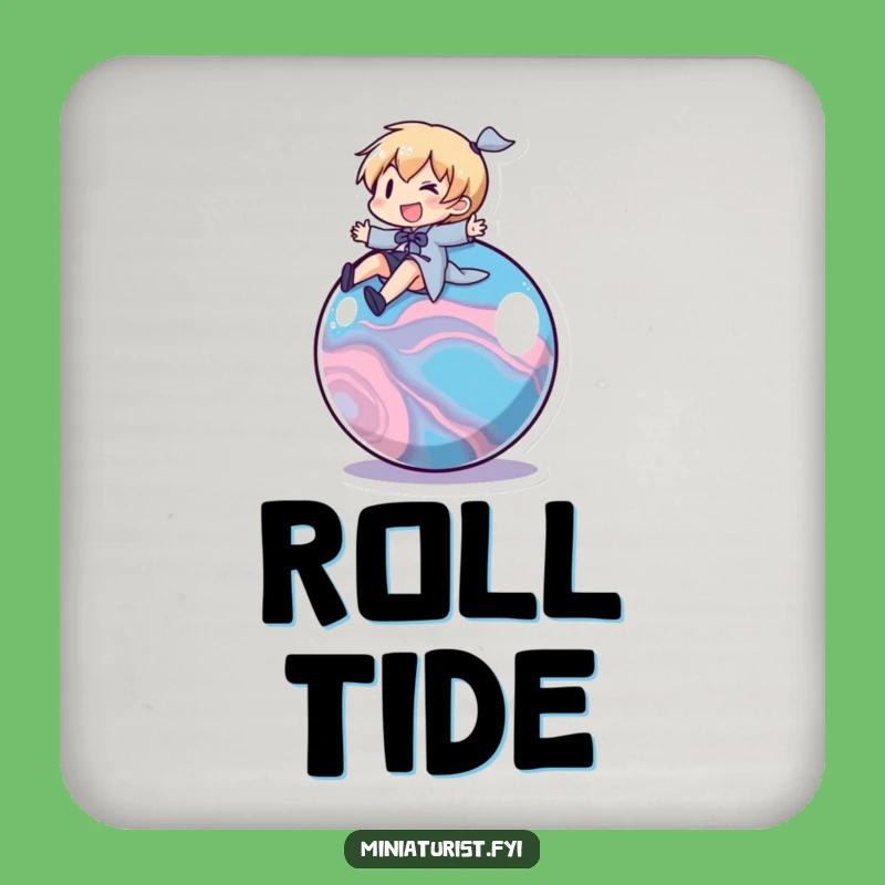 Funny Marble Rider Coaster: Protect Surfaces with Adventure - A Fun Funny Gift!