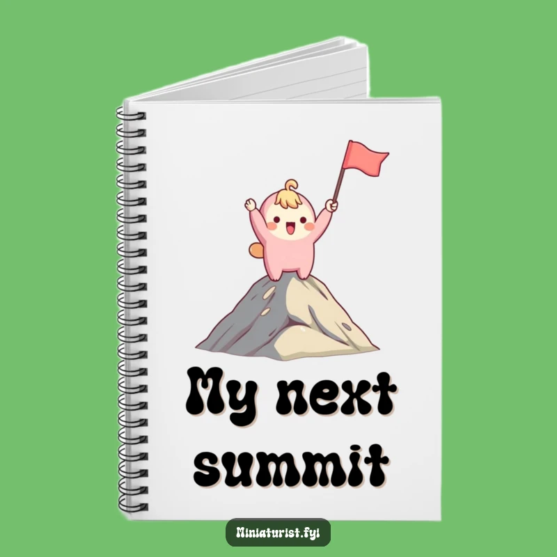 Funny Explorer's Notebook: Cute Character Flag Waving, Ideal Funny Gift for Journaling