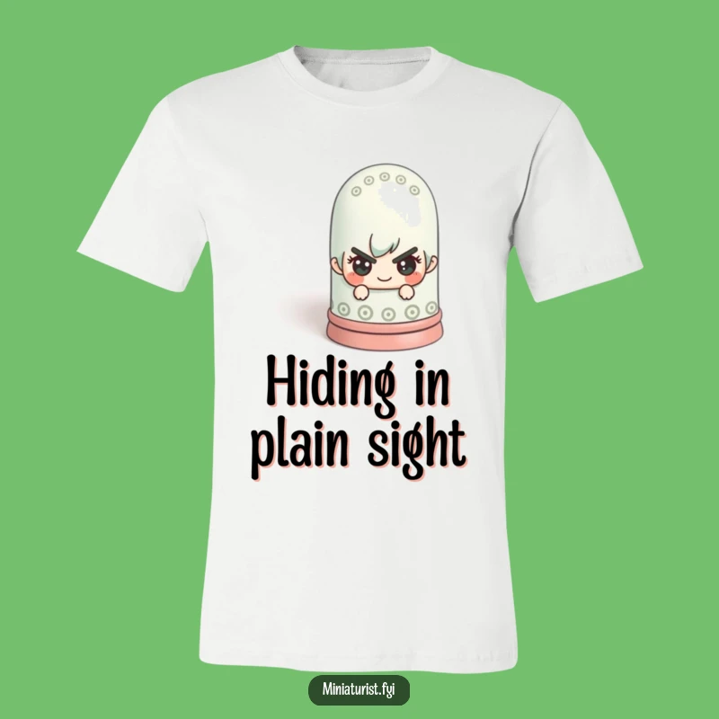 Funny Mischief Thimble T-Shirt - Hide and Seek Champion!