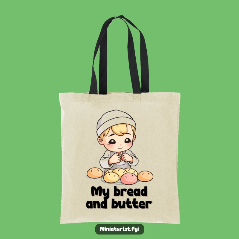 Funny Baker Loaf Tote Bag: Carry Your Baking Supplies with Joy